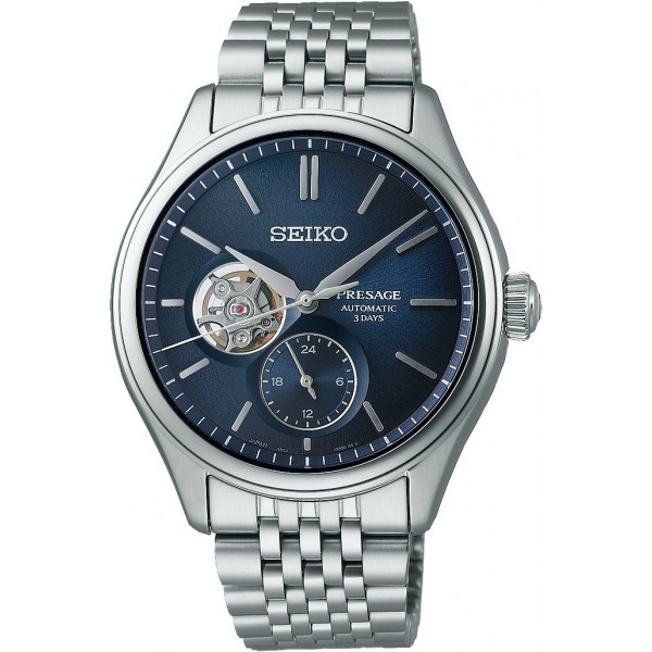 Pánske hodinky_SEIKO Presage Classic „Ai-Iro“ Open Heart SPB527J1_Dom hodín MAX