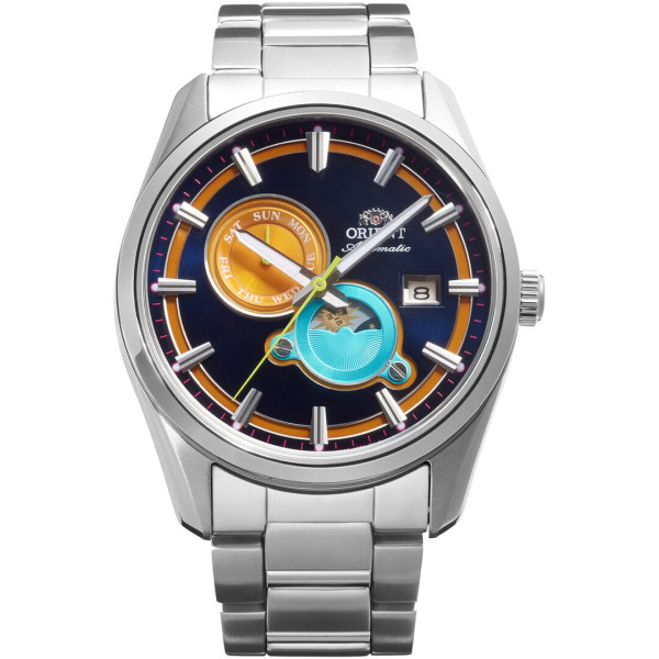 Pánske hodinky_Orient Contemporary Stretto Sun & Moon Automatic_Dom hodín MAX
